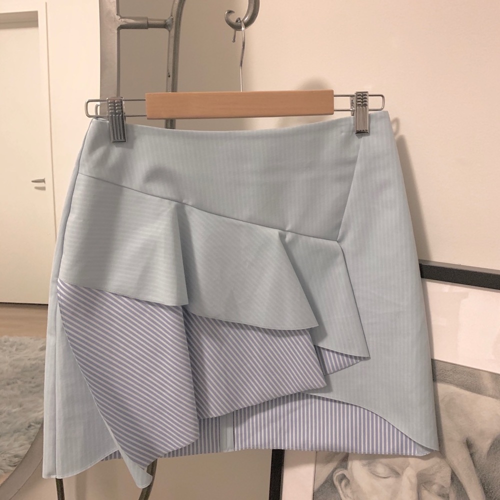 Zara Baby Blue Skirt